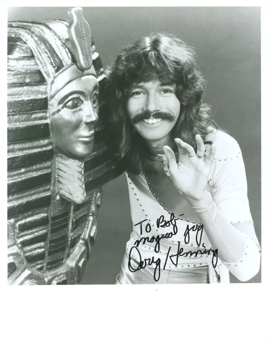 Doug Henning autograph