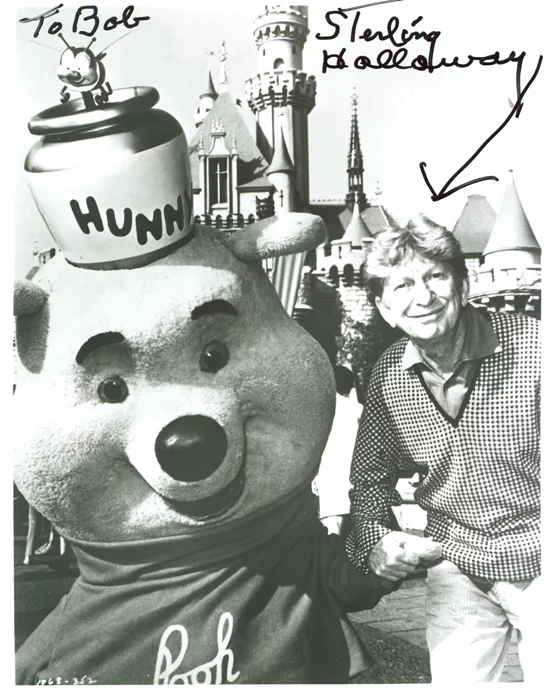 Sterling Holloway autograph