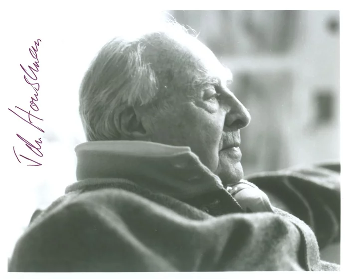 John Houseman autograph