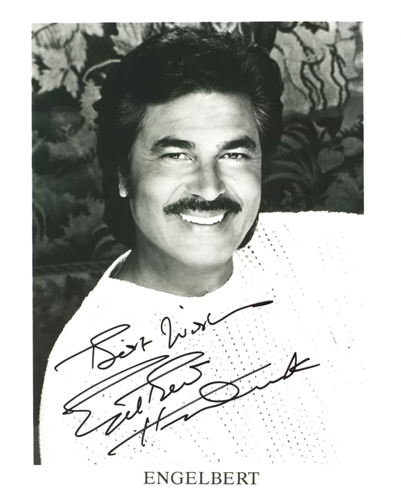 Englebert Humperdinck autograph