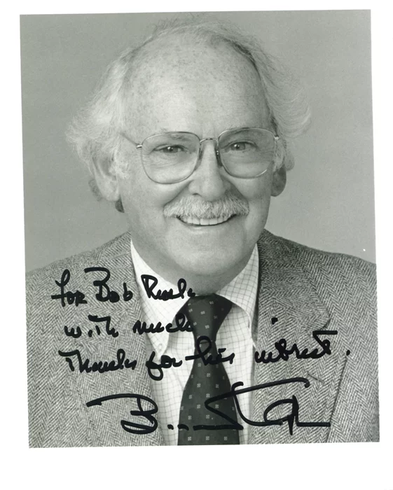 Barnard Hughes autograph