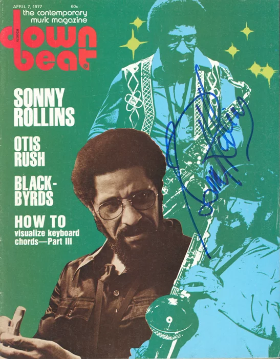 Sonny Rollins autograph