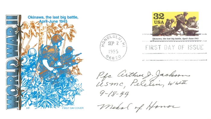 Arthur J. Jackson autograph