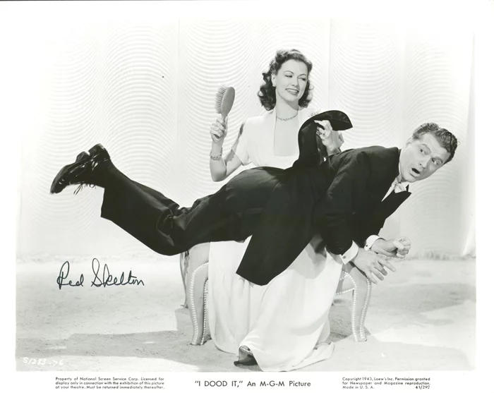 Red Skelton autograph