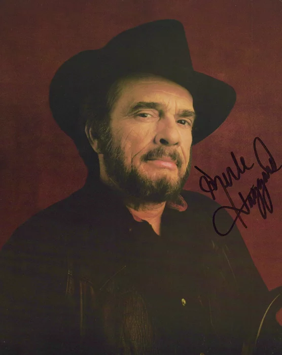 Merle Haggard autograph