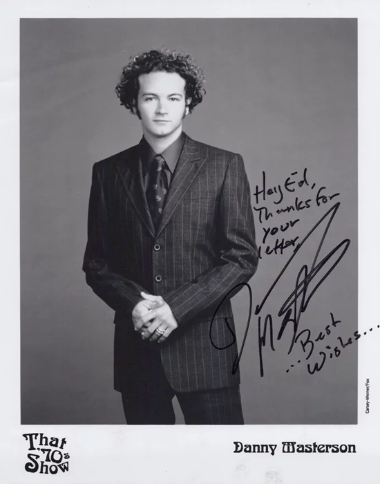 Danny Masterson autograph