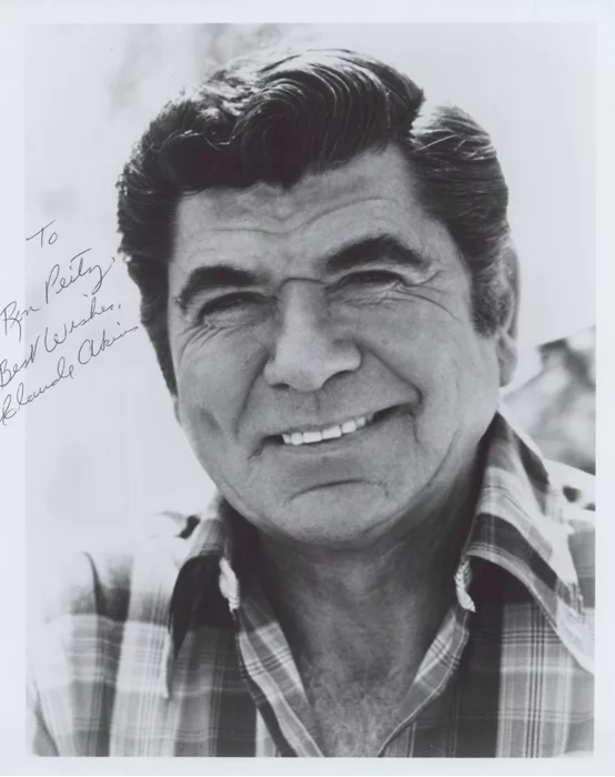 Claude Akins autograph