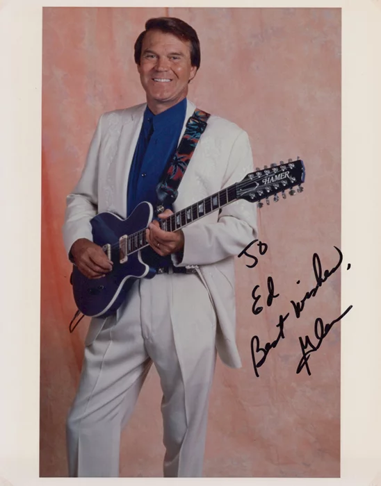 Glenn Campbell autograph