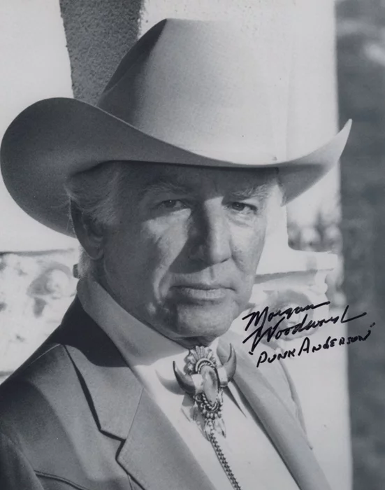 Morgan Woodward autograph