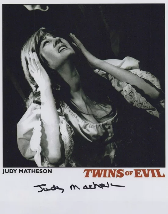 Judy Matheson autograph