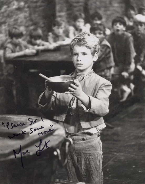 Mark Lester autograph