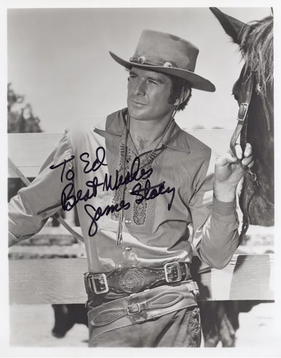 James Stacy autograph