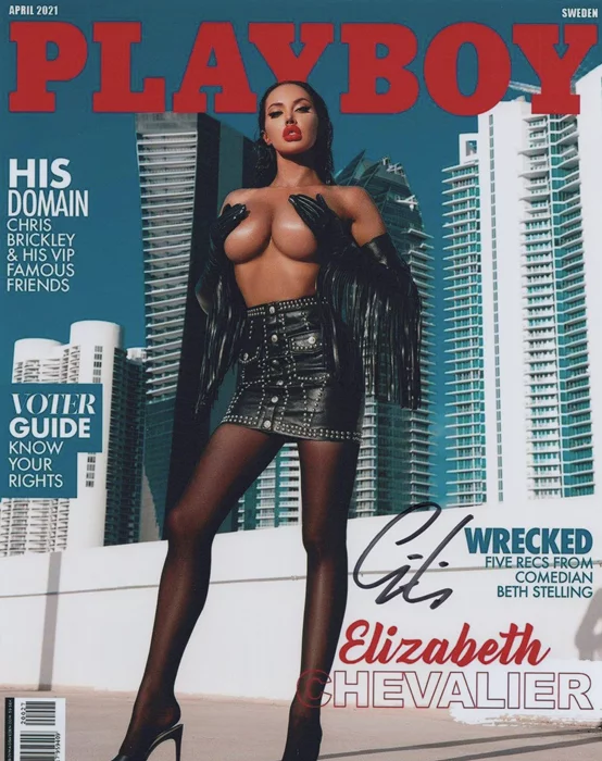 Elizabeth Marie Chevalier autograph