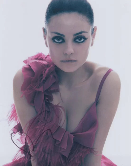 Mila Kunis autograph