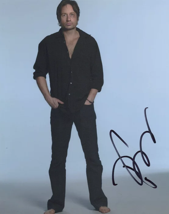 David Duchovny autograph