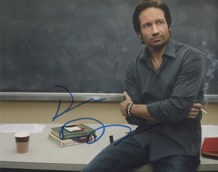 David Duchovny autograph