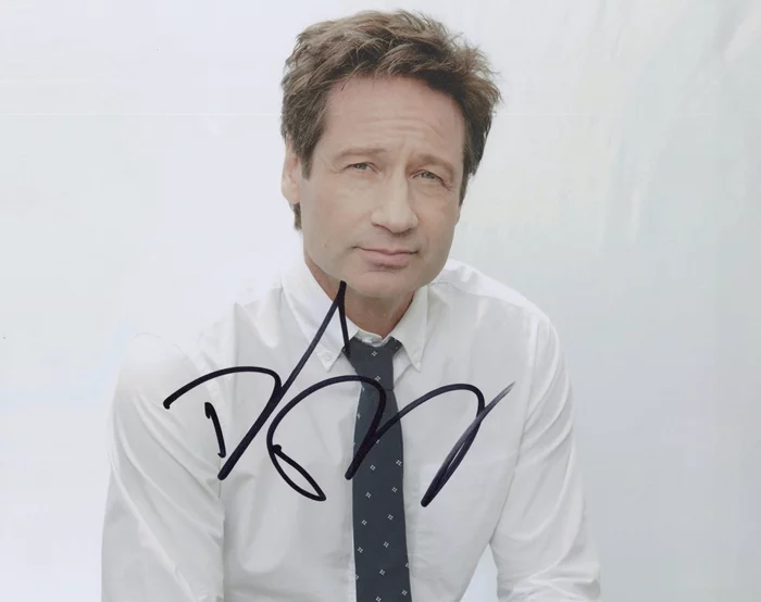 David Duchovny autograph
