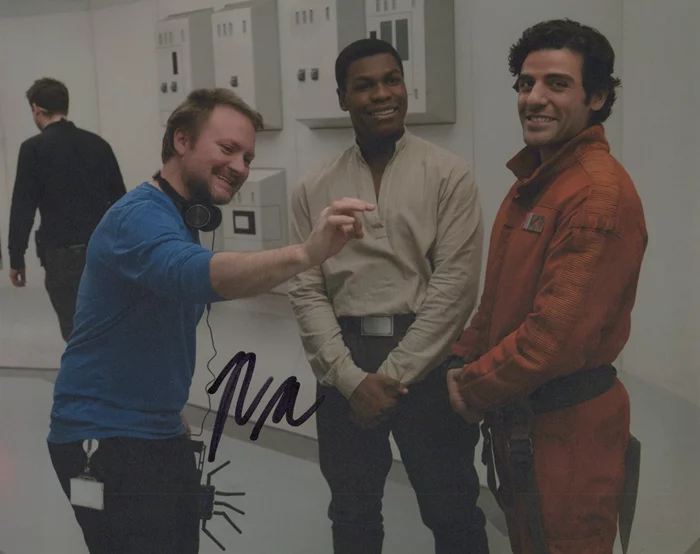 Rian Johnson autograph