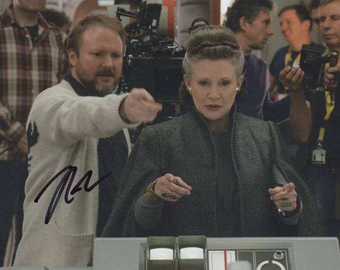 Rian Johnson autograph