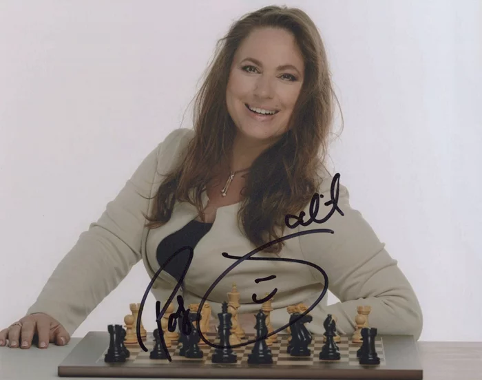 Judit Polgar autograph