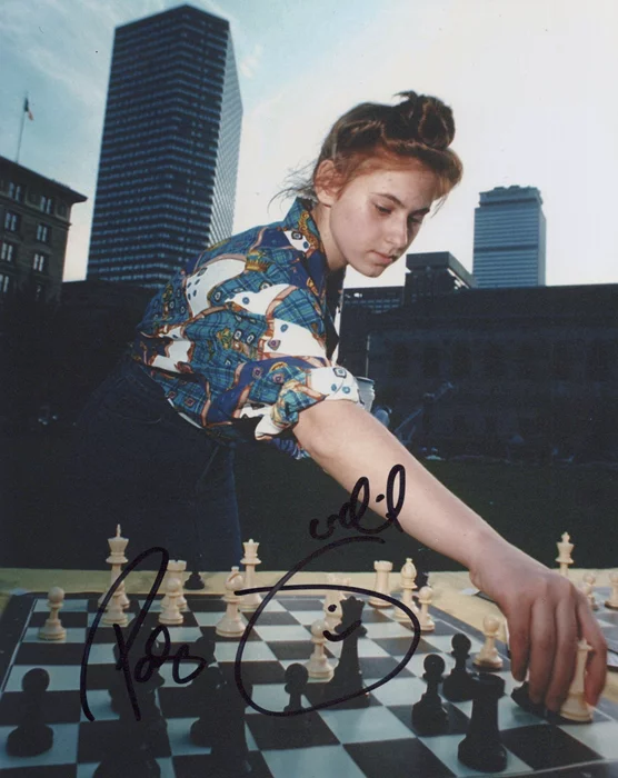 Judit Polgar autograph