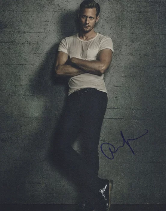 Alexander Skarsgard autograph