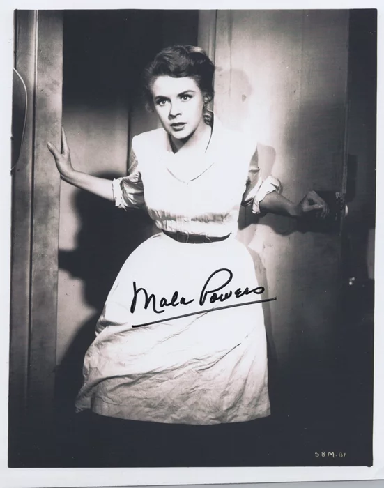Mala Powers autograph