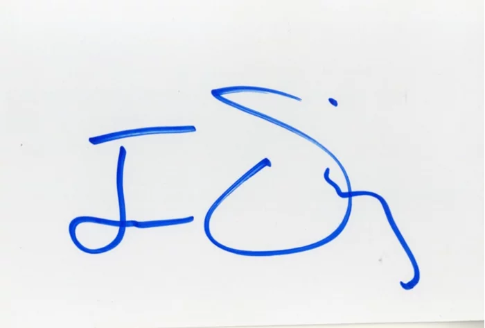 Jesse Eisenberg autograph