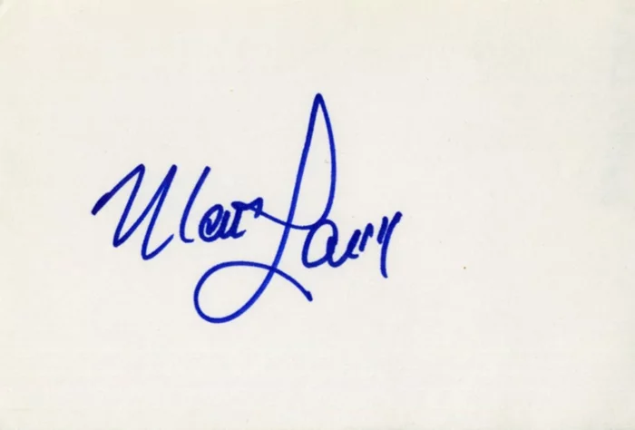 Matt Lauer autograph