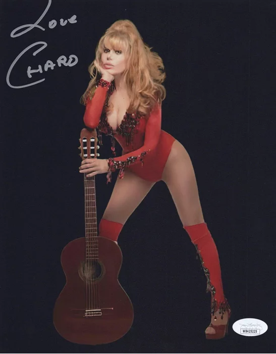 Charo autograph