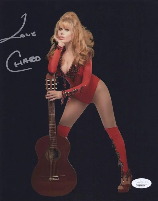 Charo autograph