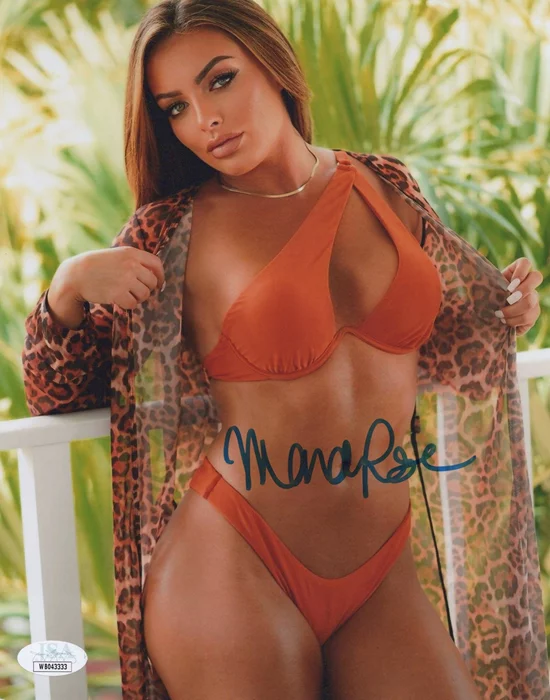Mandy Rose autograph