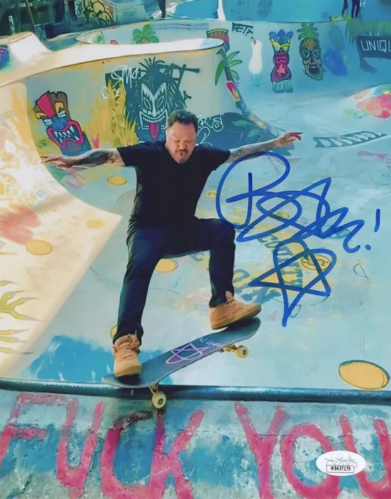 Bam Margera autograph