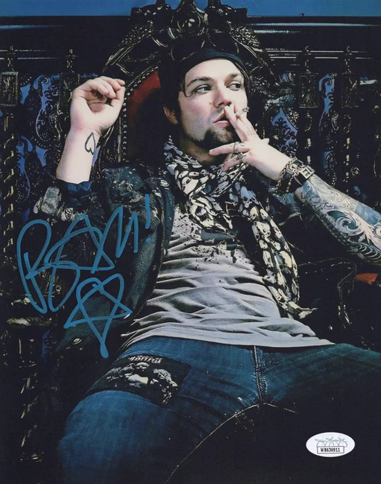 Bam Margera autograph