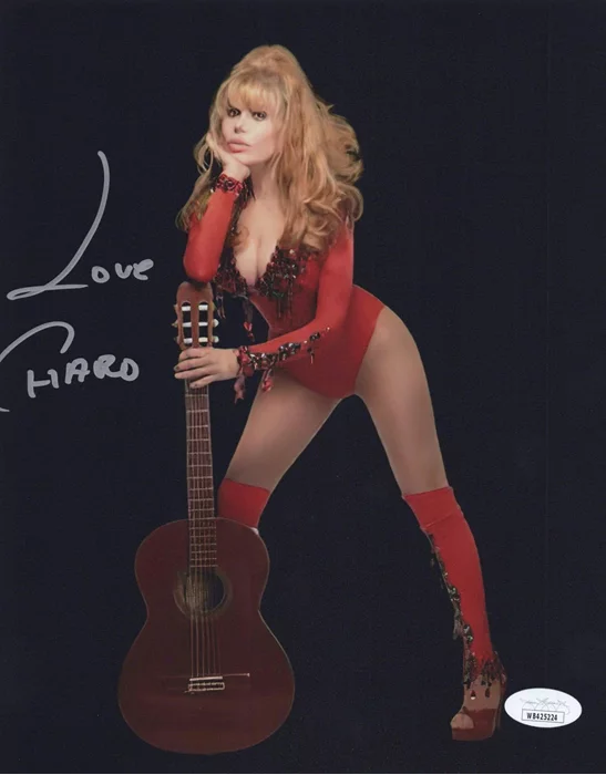 Charo autograph