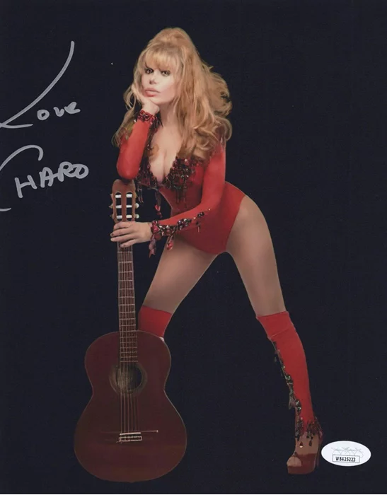 Charo autograph
