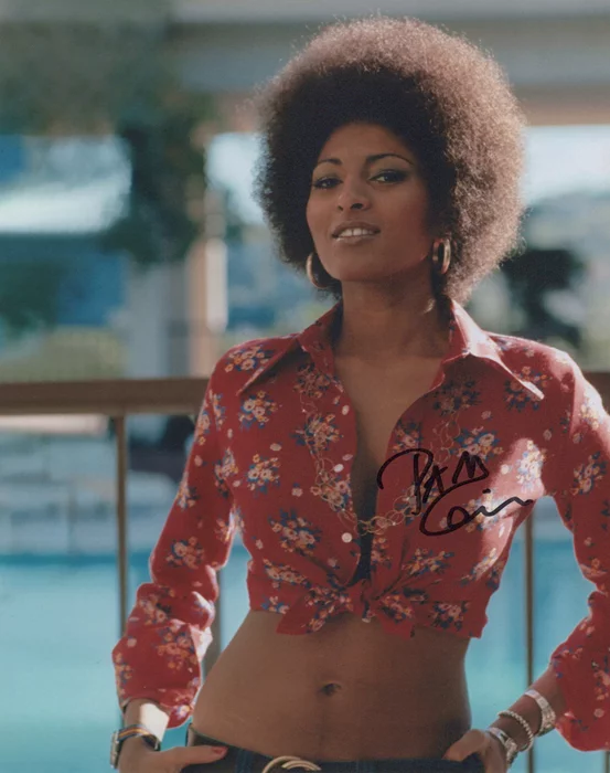 Pam Grier autograph