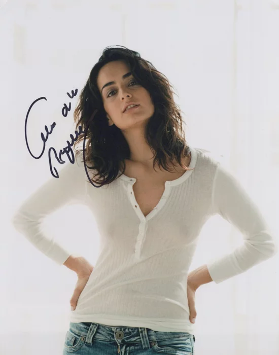 Ana de la Reguera autograph