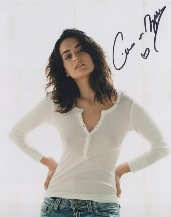 Ana de la Reguera autograph