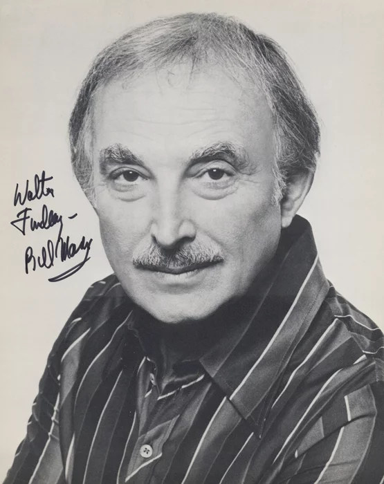 Bill Macy autograph