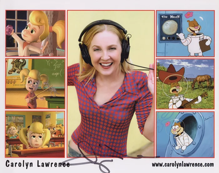 Carolyn Lawrence autograph