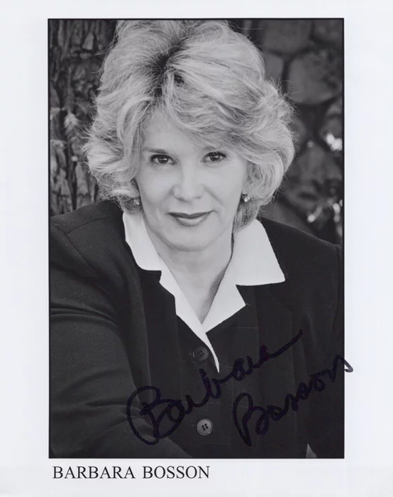Barbara Bosson autograph