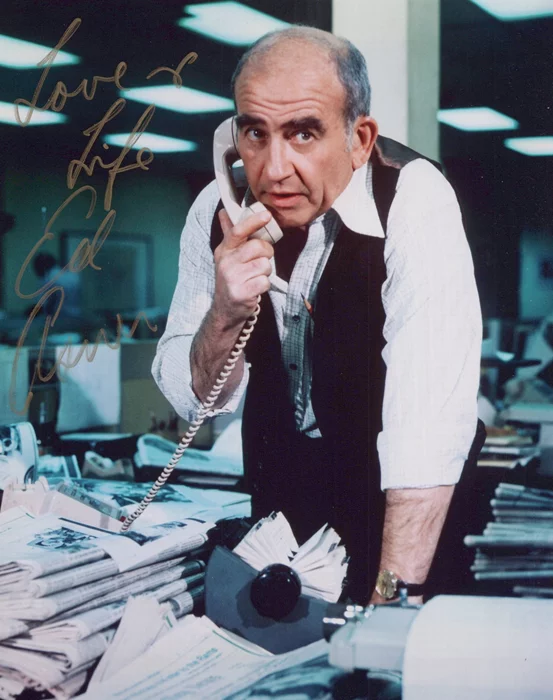 Ed Asner autograph