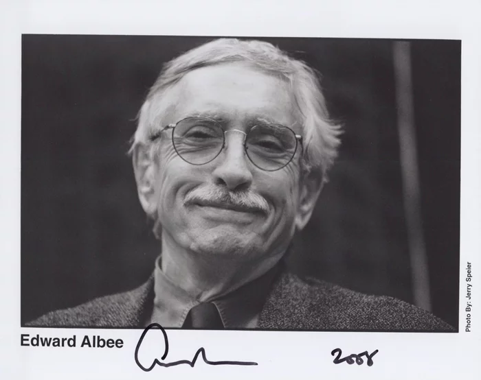Edward Albee autograph