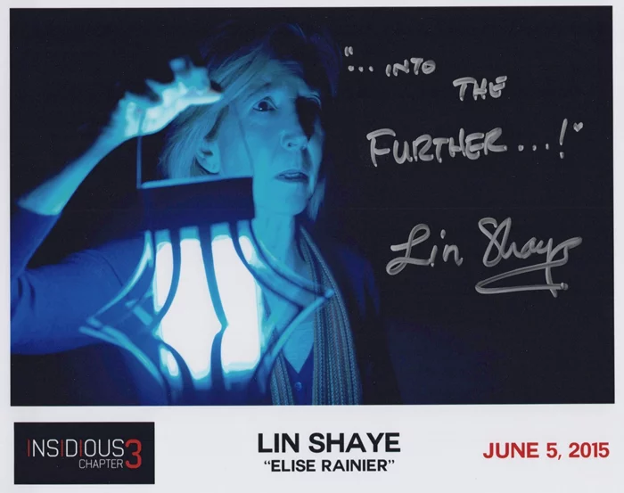 Lin Shaye autograph