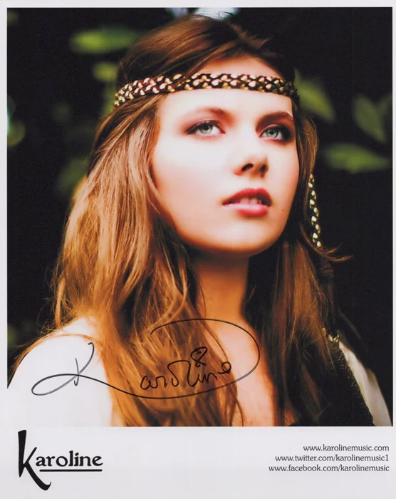 Karoline Rhett autograph