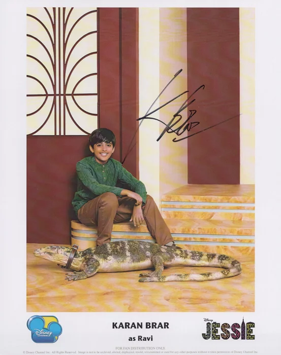 Karan Brar autograph