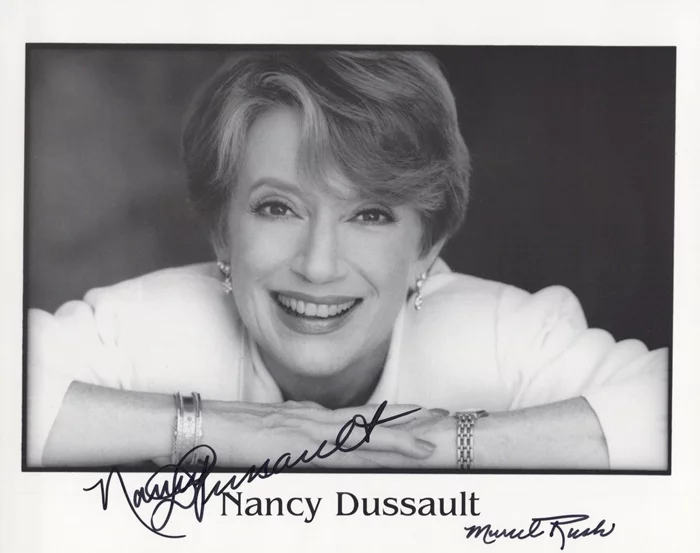 Nancy Dussault autograph