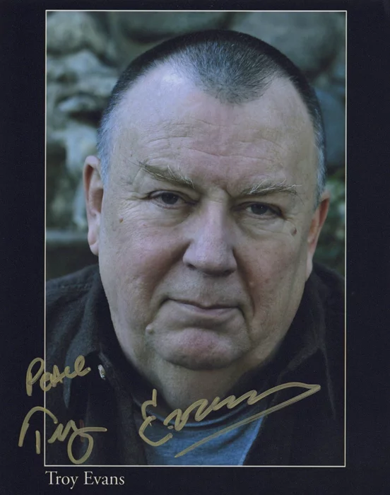 Troy Evans autograph
