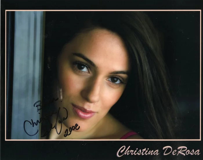 Christina DeRosa autograph